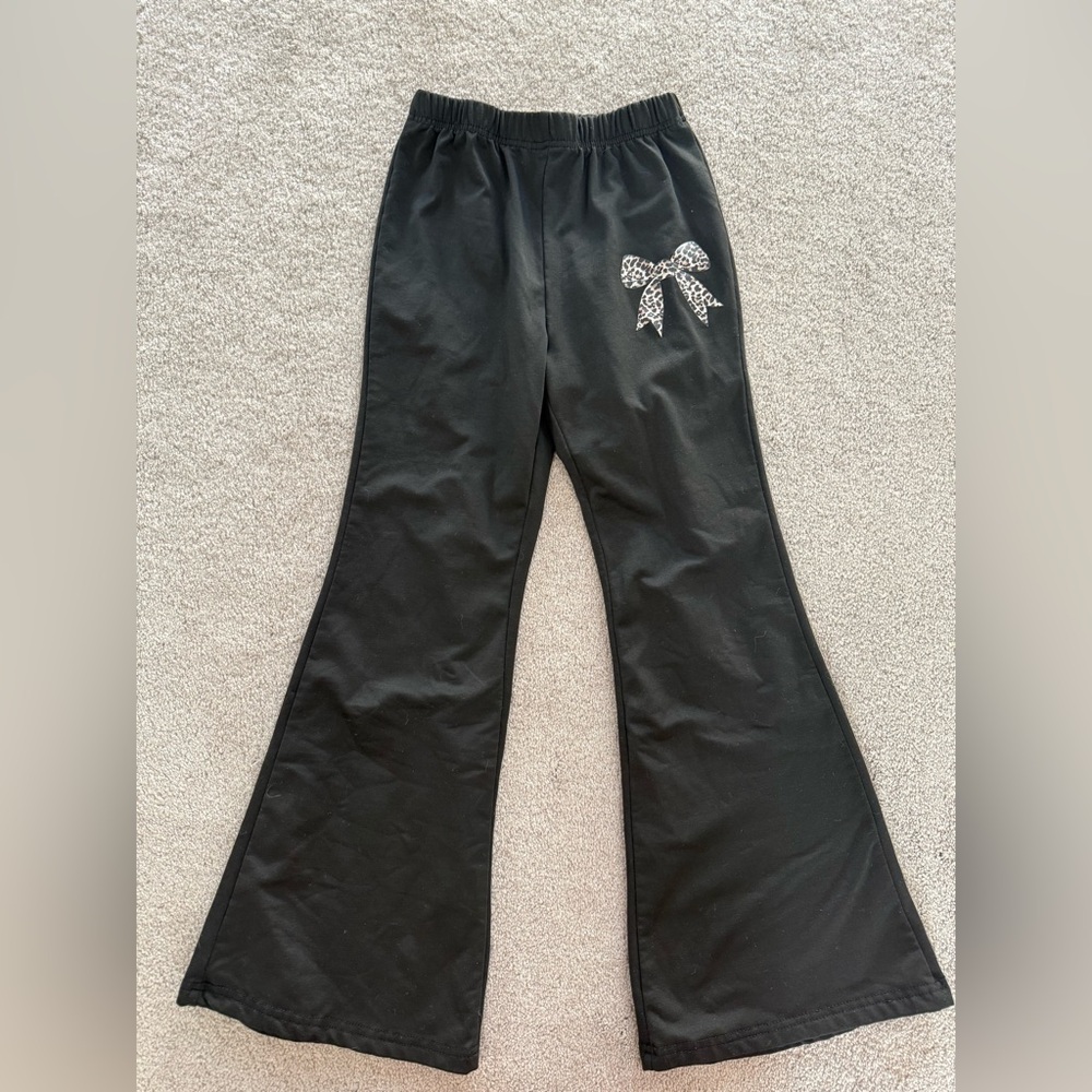 SHEIN Black Elastic Waist Pants